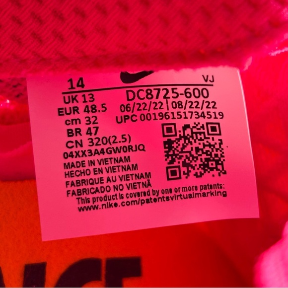 NEW Nike Zoom Rival Track Field Distance Running Spikes Men’s Size 14 - Picture 9 of 11